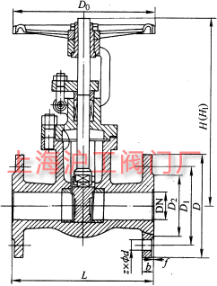 Z41T-10Z41W-10 TFШʽlyҪμYߴʾD